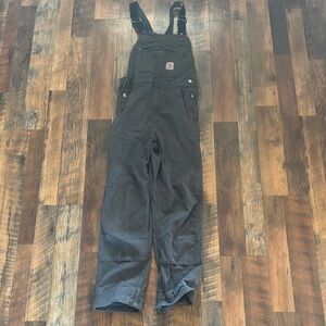 Carhartt Dark Gray Work Overalls